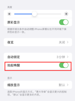 南浔苹果授权维修站分享iPhone轻点无法唤醒怎么办